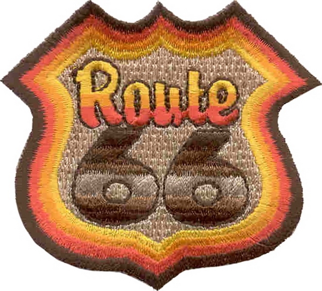 Нашивки 03871109 Нашивка ROUTE 66