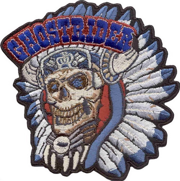 Нашивки 05601116 Нашивка Indian_Ghost Rider