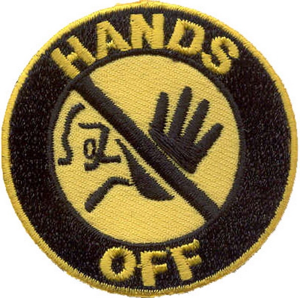 Нашивки 06461123 Нашивка Hands off - руки прочь
