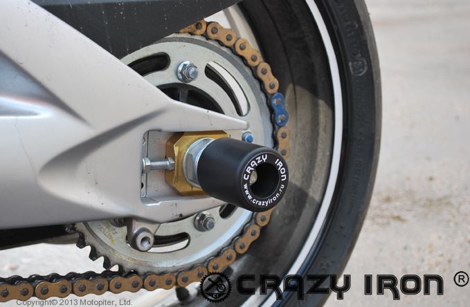 CRAZY IRON Слайдеры в ось маятника GSX 1300BK B-King CRAZY IRON Слайдеры в ось маятника GSX 1300BK B-King