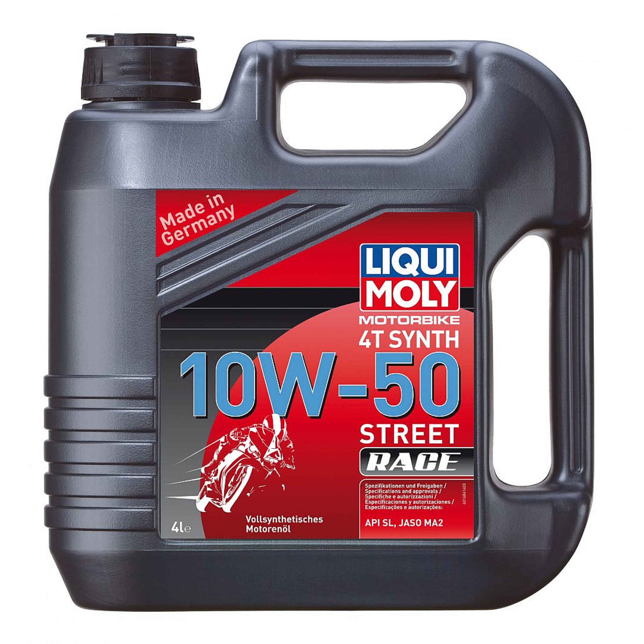 LIQUIMOLY Масло моторное LIQUIMOLY STREET 10W-50 4Т, 4 л. (7508/1686) LIQUIMOLY Масло моторное LIQUIMOLY STREET 10W-50 4Т, 4 л. (7508/1686)