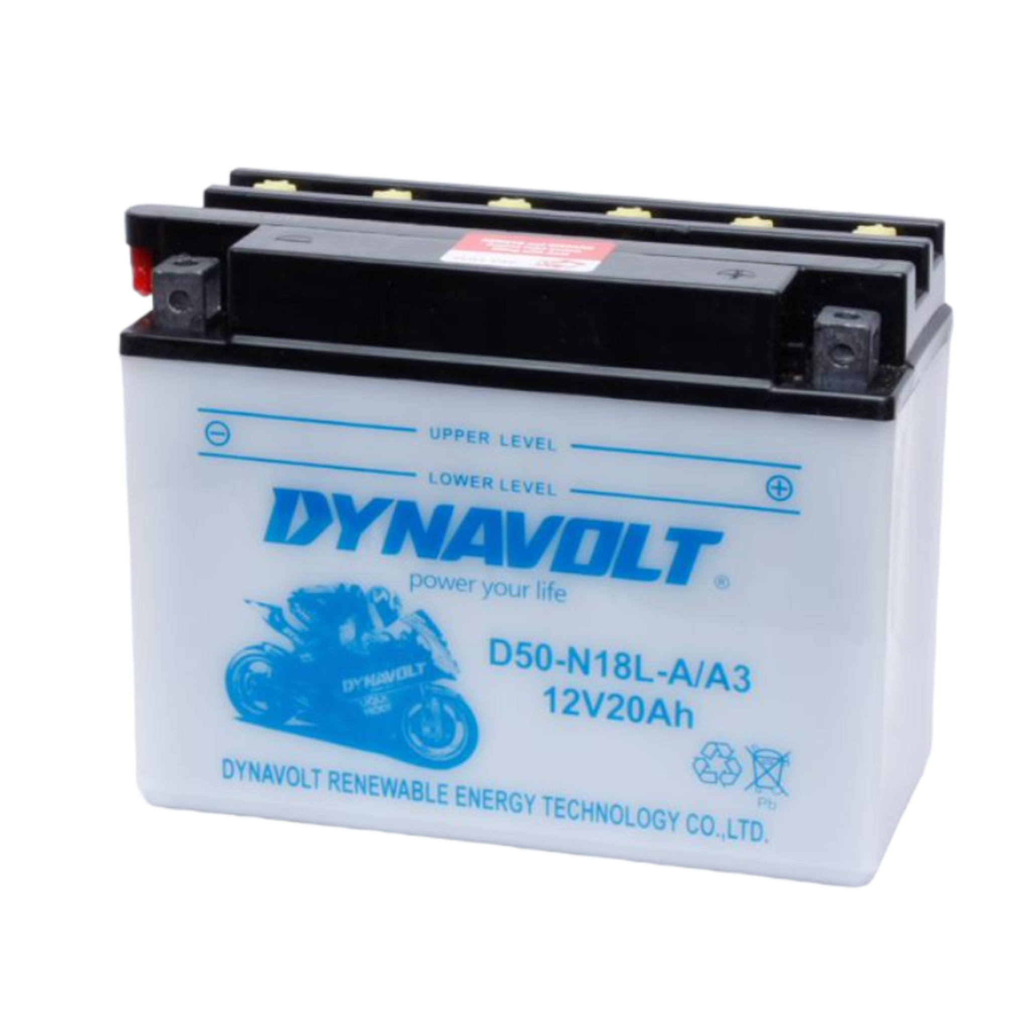 Dynavolt Аккумулятор Dynavolt D50-N18L-A/A3, 12V, DRY Dynavolt Аккумулятор Dynavolt D50-N18L-A/A3, 12V, DRY