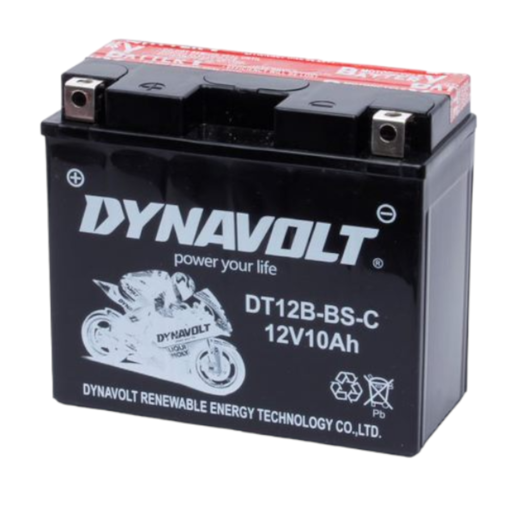 Dynavolt Аккумулятор Dynavolt DT12B-BS-C, 12V, AGM Dynavolt Аккумулятор Dynavolt DT12B-BS-C, 12V, AGM
