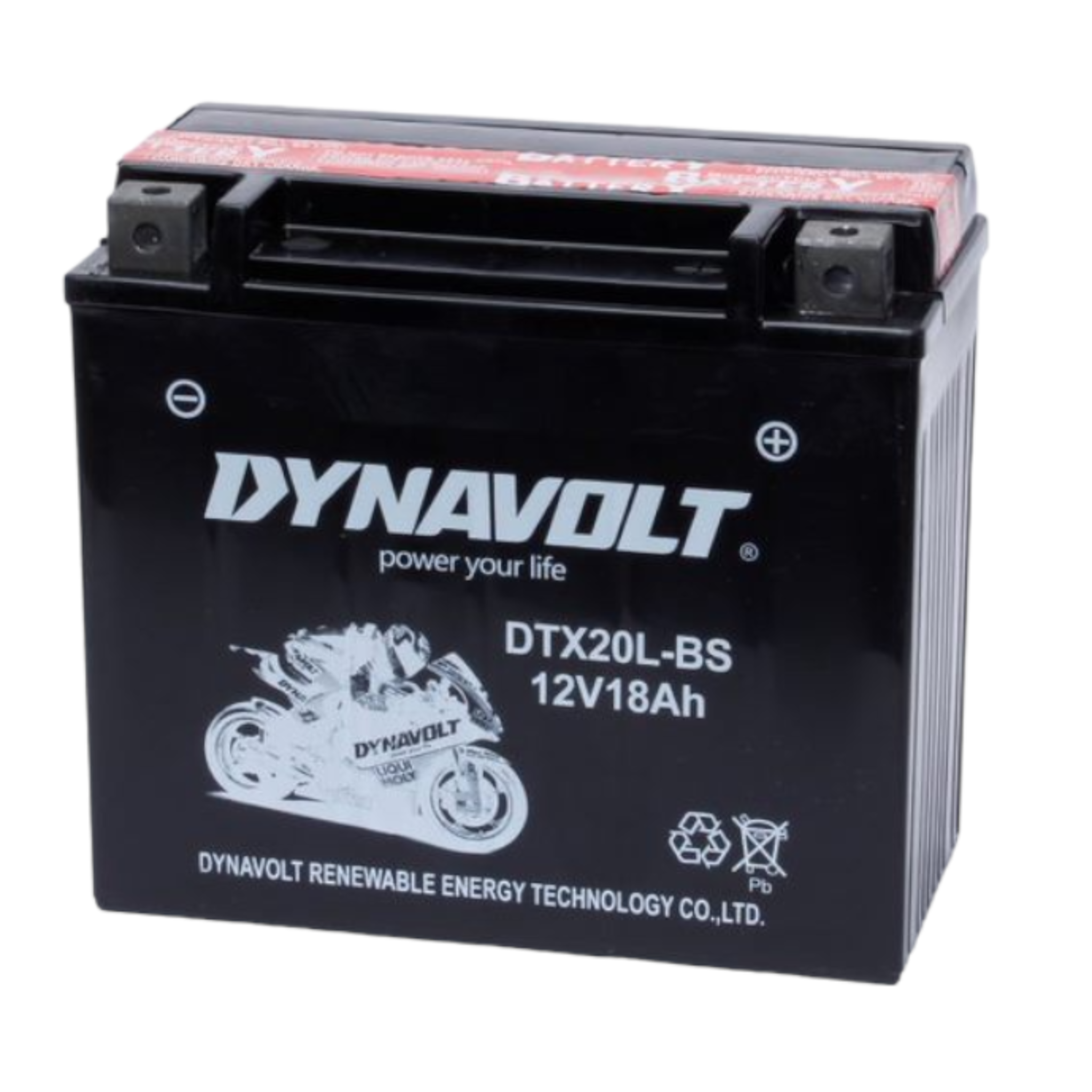 Dynavolt Аккумулятор Dynavolt DTX20L-BS, 12V, AGM