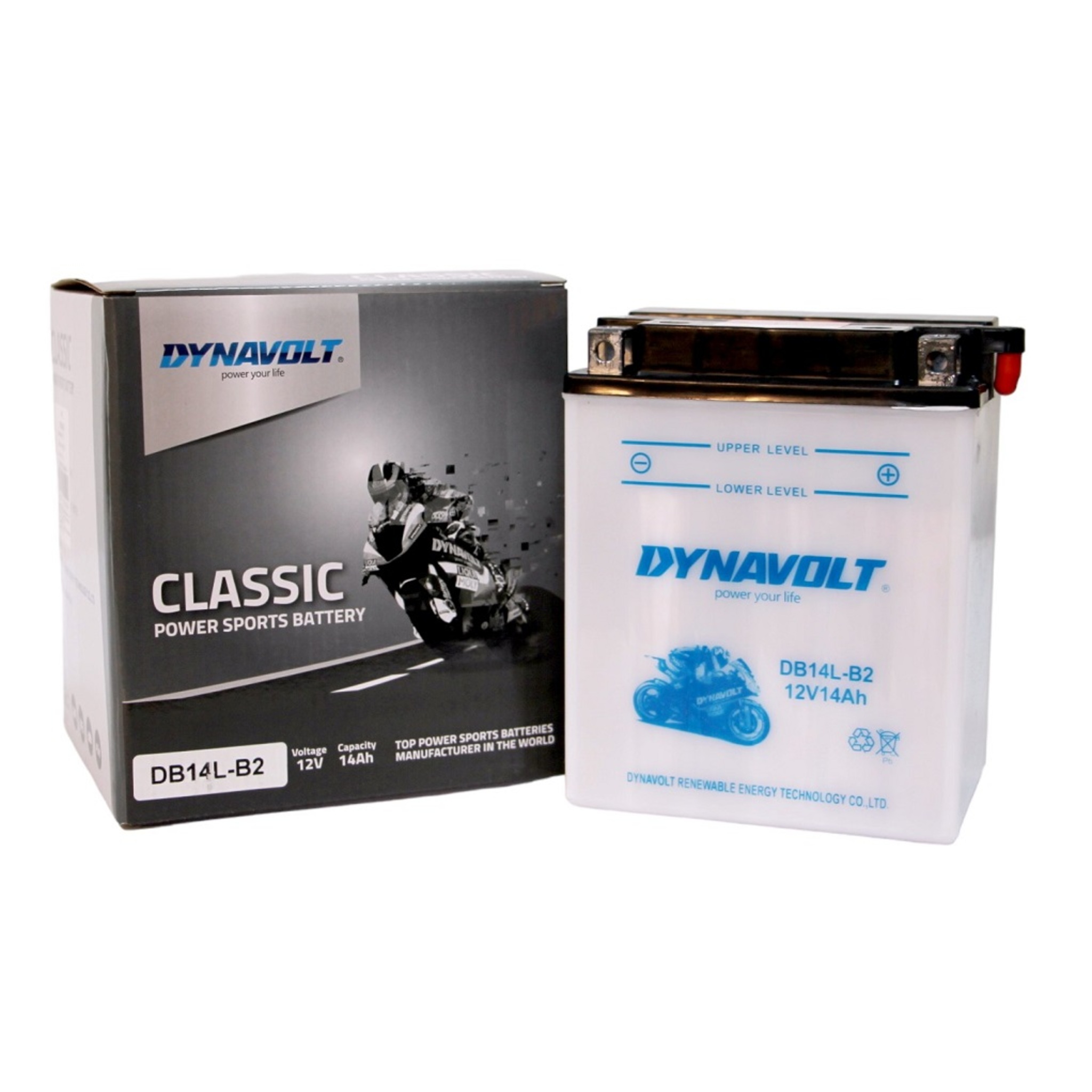 Dynavolt Аккумулятор Dynavolt DB14L-B2, 12V, DRY