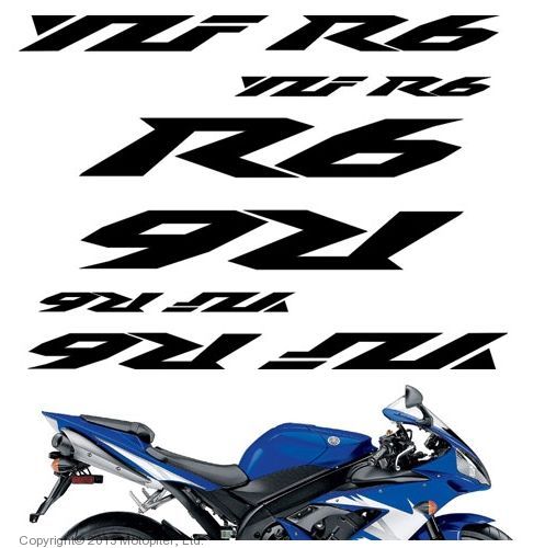 CRAZY IRON Наклейка на пластик, Yamaha YZF-R6 (decals_r6) CRAZY IRON Наклейка на пластик, Yamaha YZF-R6 (decals_r6)