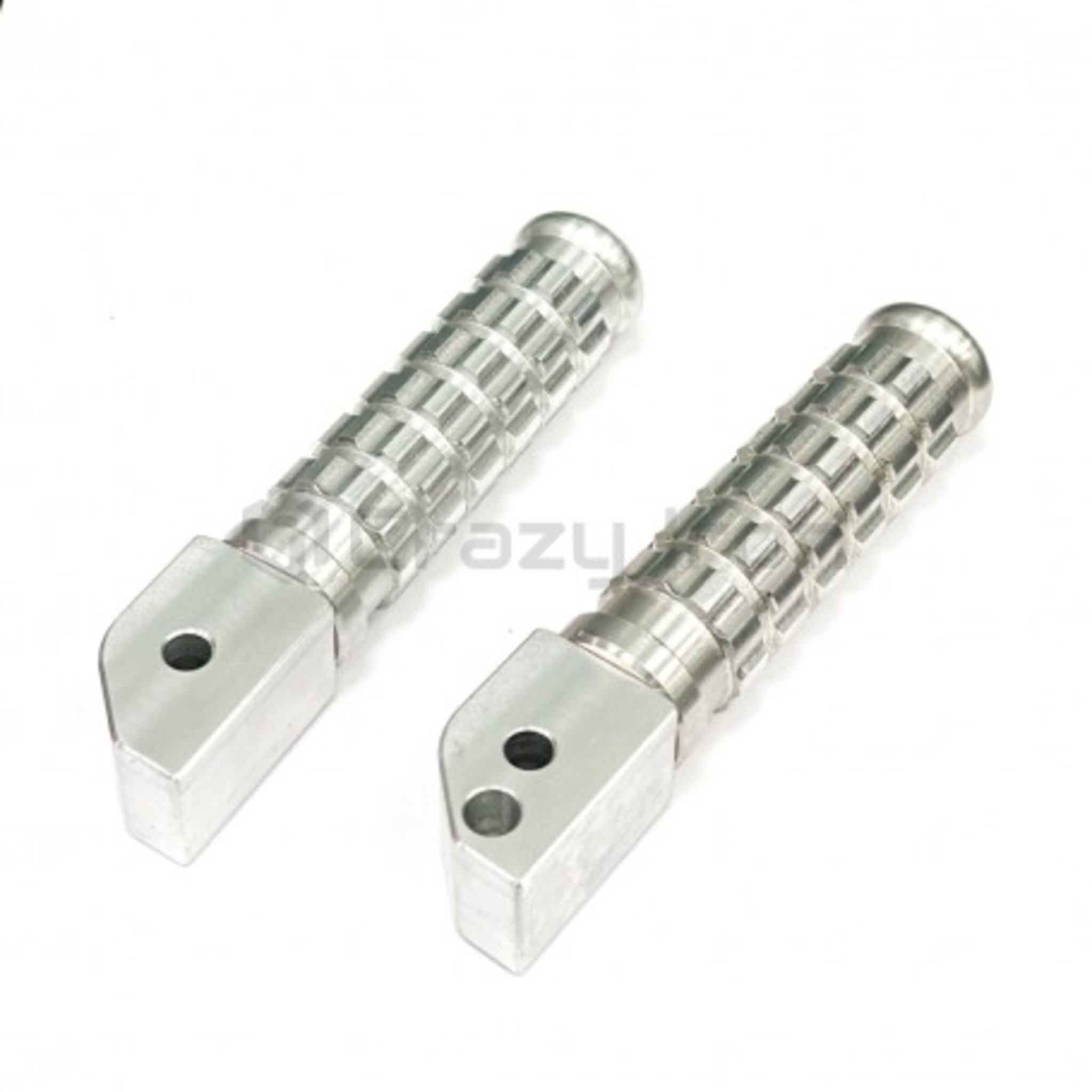 CRAZY IRON Подножки задние Honda CRAZY IRON серебристые тип 1 CRAZY IRON Подножки задние Honda CRAZY IRON серебристые тип 1