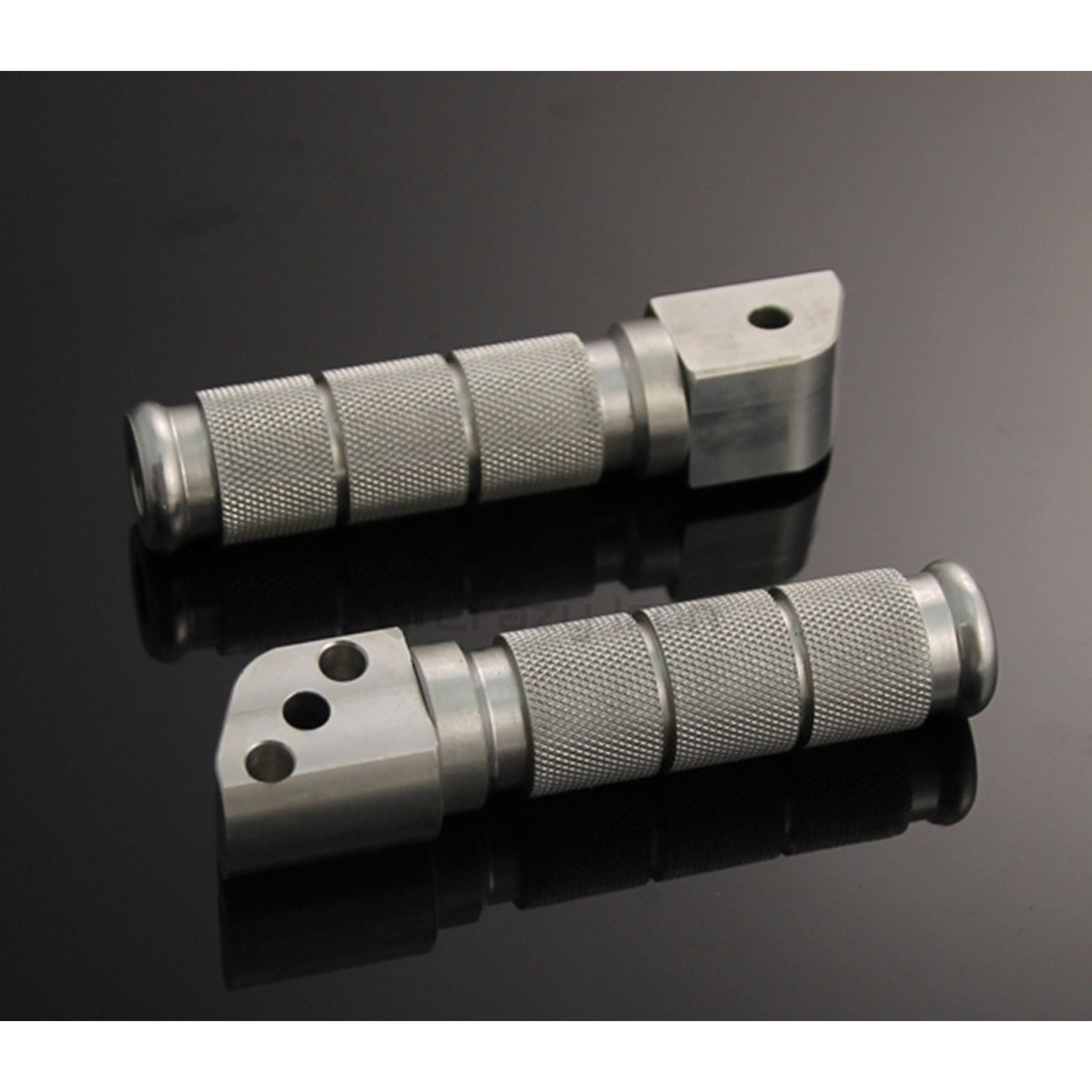 CRAZY IRON Подножки задние Kawasaki CRAZY IRON серебристые тип 1 CRAZY IRON Подножки задние Kawasaki CRAZY IRON серебристые тип 1