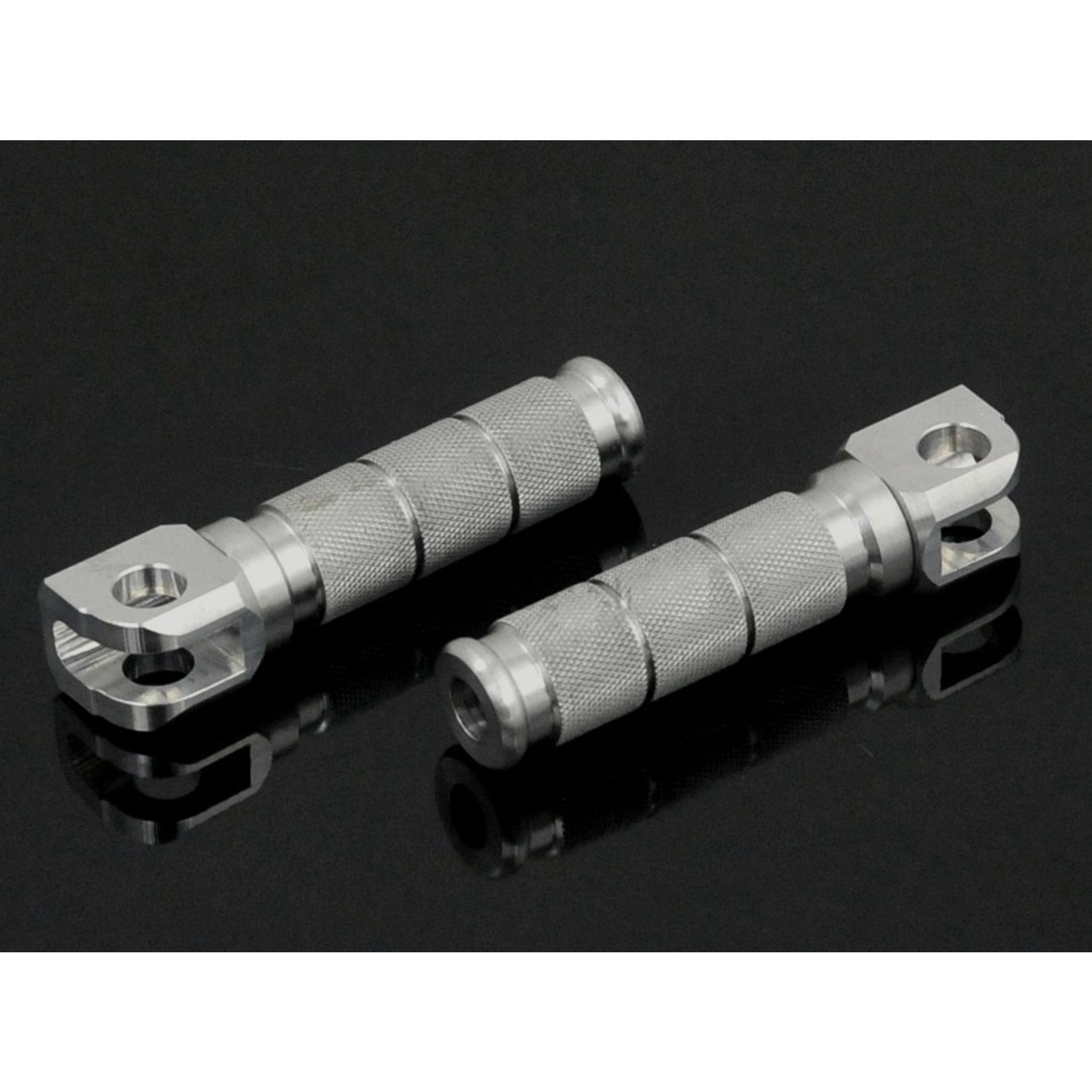 CRAZY IRON Подножки передние Kawasaki CRAZY IRON серебристые тип 1 CRAZY IRON Подножки передние Kawasaki CRAZY IRON серебристые тип 1