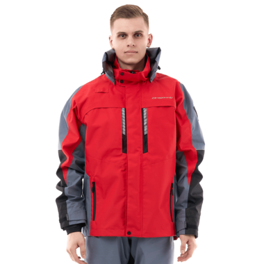 Куртка мембранная DRAGONFLY QUAD PRO Red/Grey, мужской(ие)