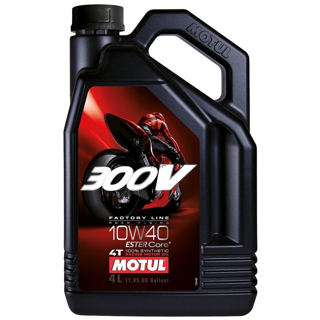 MOTUL Масло моторное MOTUL 300V 10W-40 4Т, 4 л. (104121) MOTUL Масло моторное MOTUL 300V 10W-40 4Т, 4 л. (104121)
