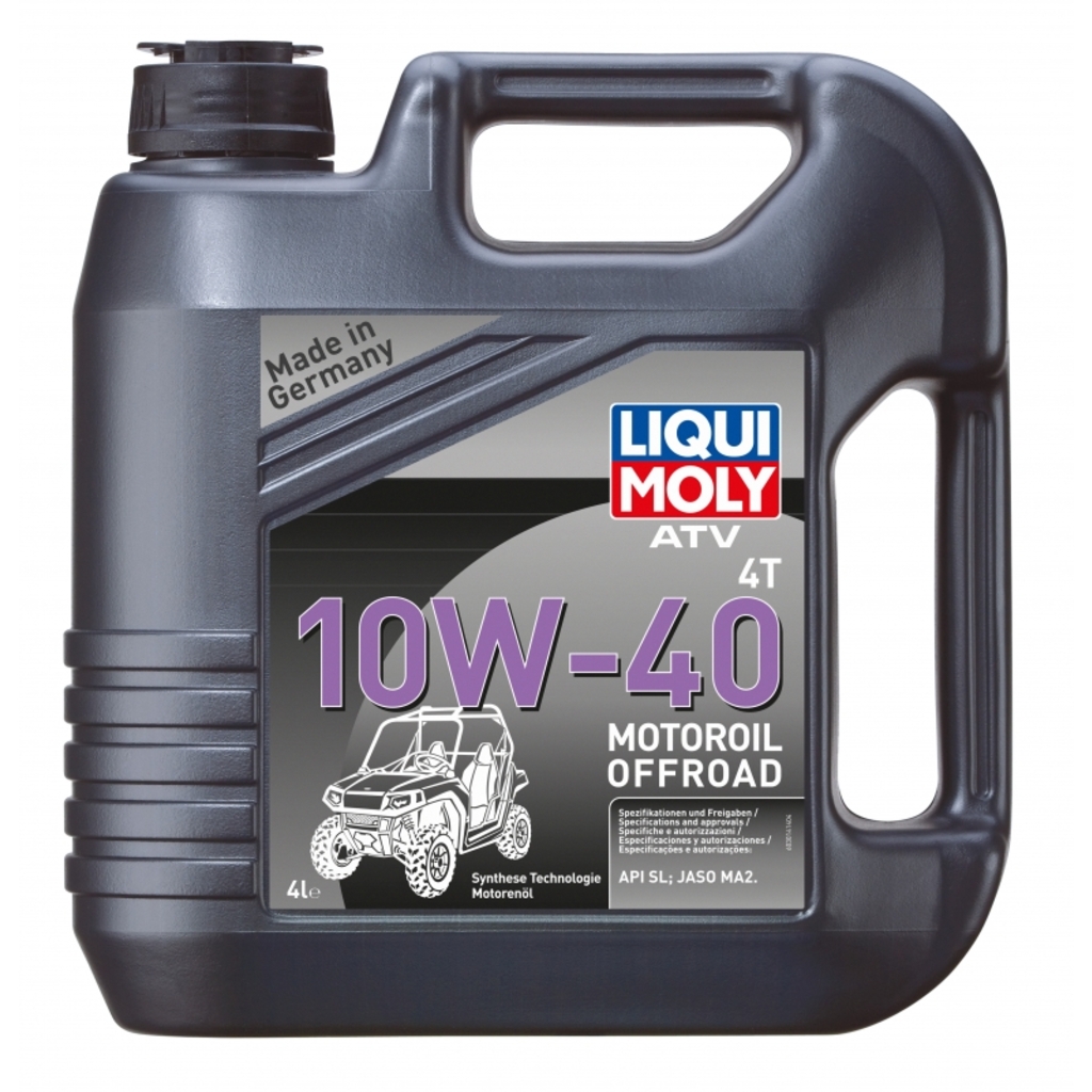 Масло моторное LIQUIMOLY ATV 10W-40 4Т, 4 л. (7541/3014)