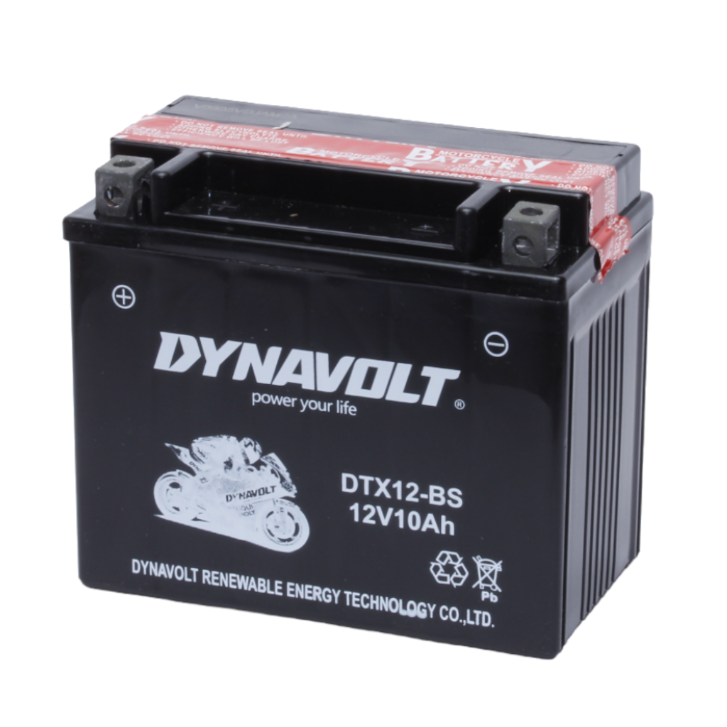 Аккумулятор Dynavolt DTX12-BS, 12V, AGM