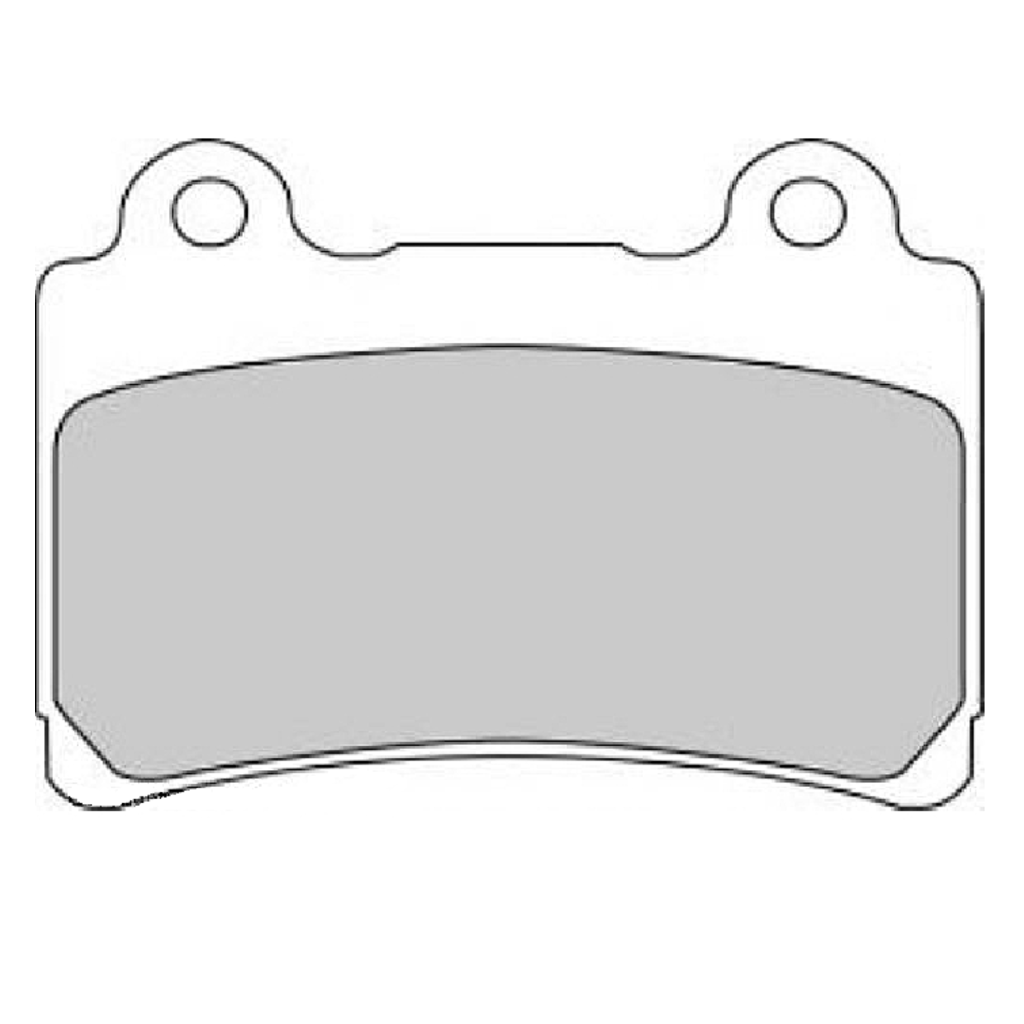 Тормозные колодки дисковые, FERODO(FDB662P)