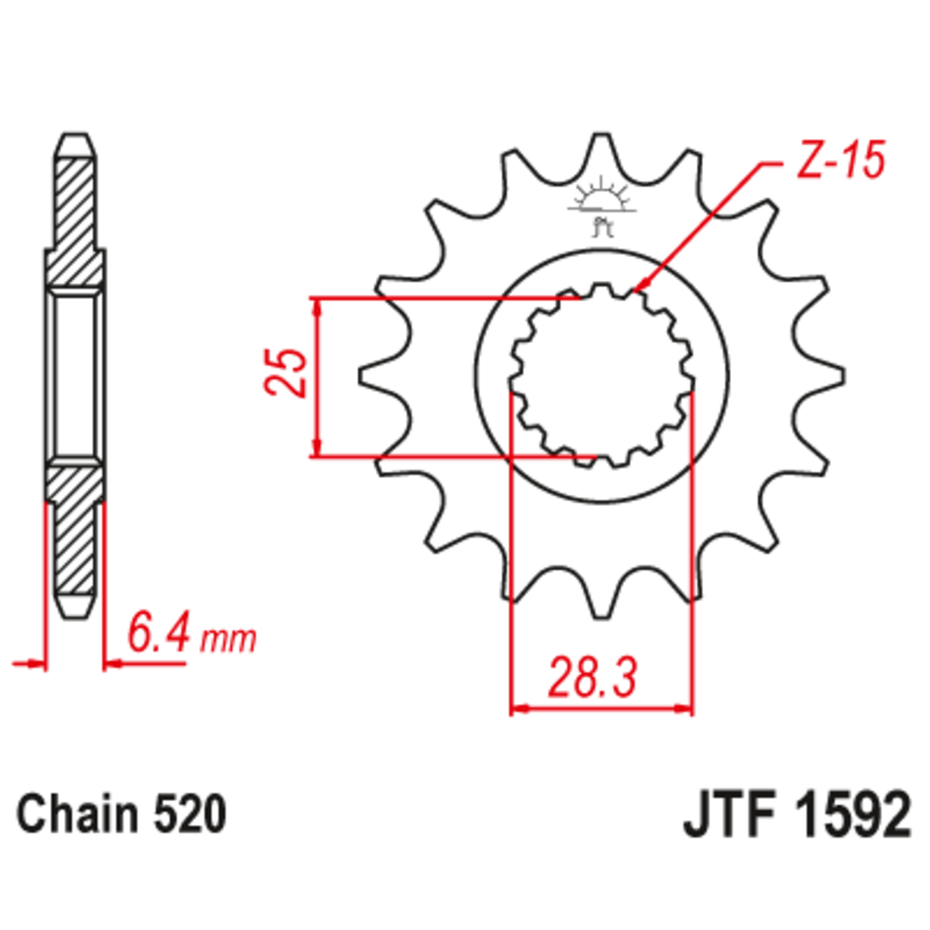 Звезда ведущая , JT 1592.14