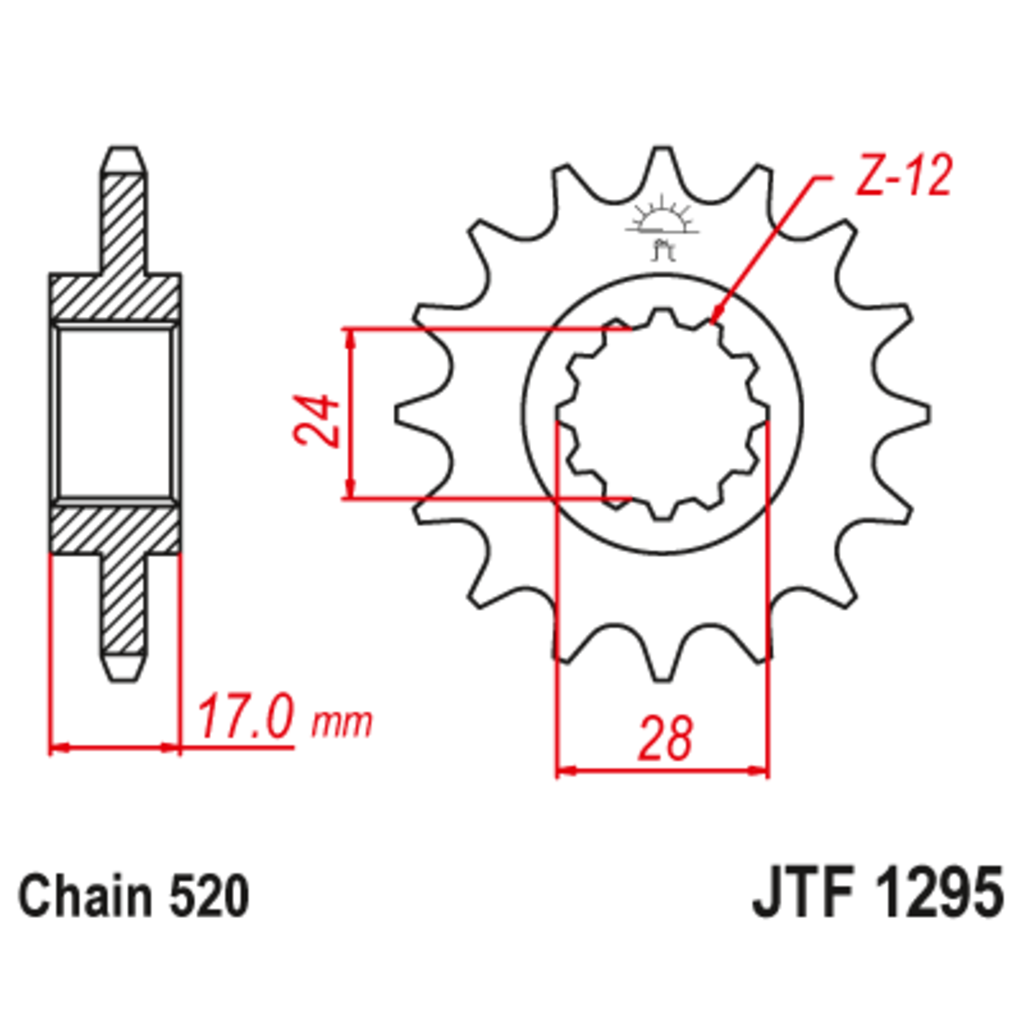 JT Звезда ведущая , JT 1295.15 JT Звезда ведущая , JT 1295.15