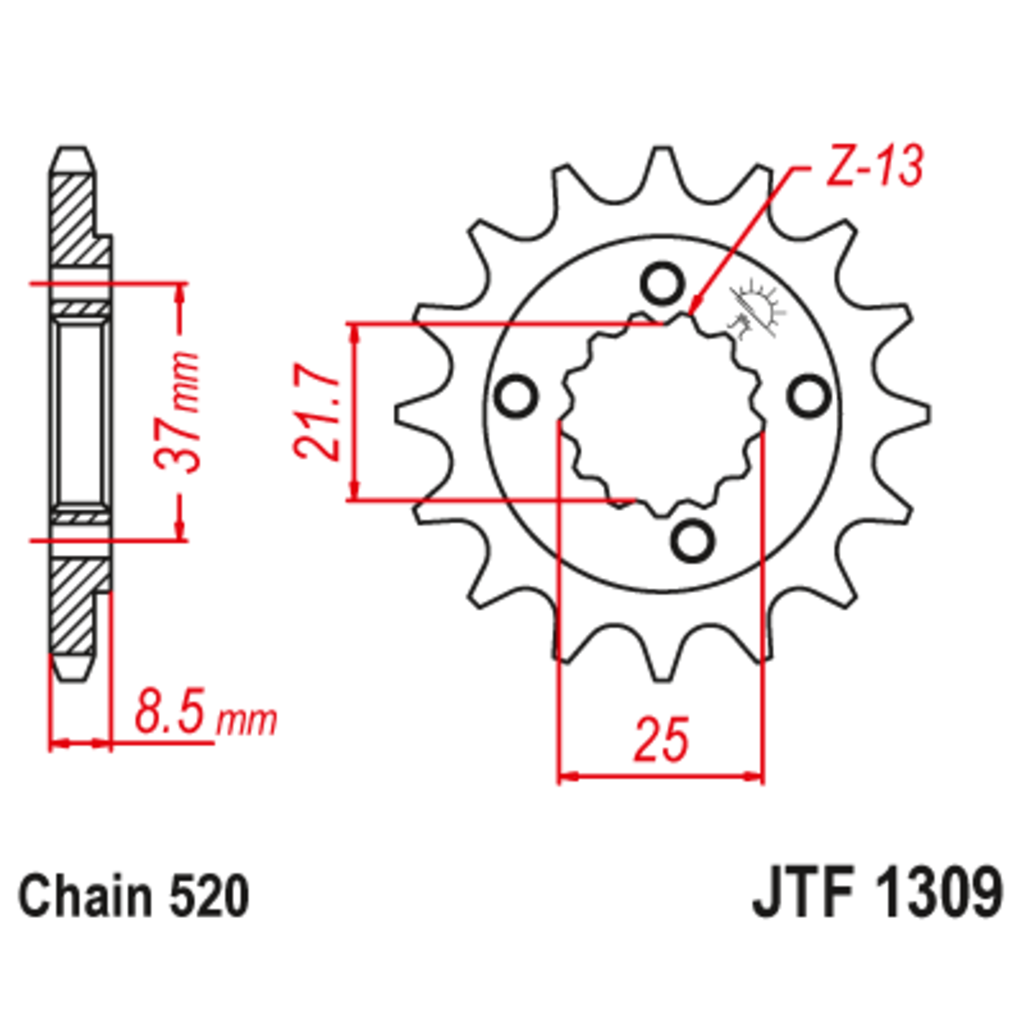 JT Звезда ведущая , JT 1309.14 JT Звезда ведущая , JT 1309.14