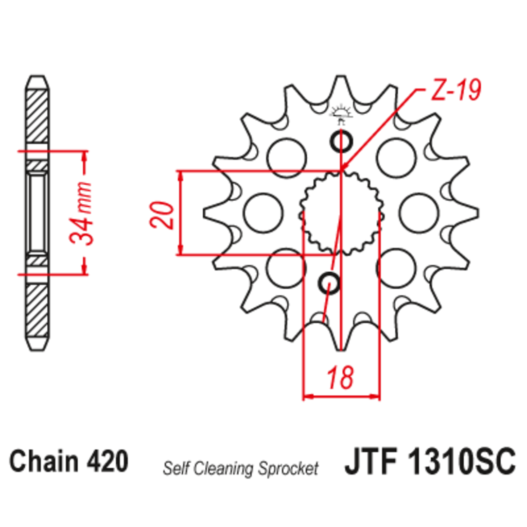 JT Звезда ведущая , JT 1310.15SC JT Звезда ведущая , JT 1310.15SC