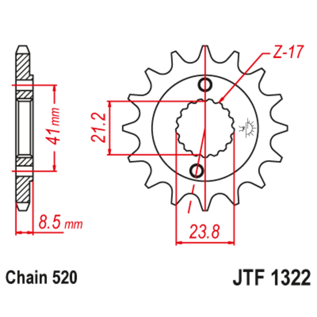JT Звезда ведущая , JT 1322.13 JT Звезда ведущая , JT 1322.13