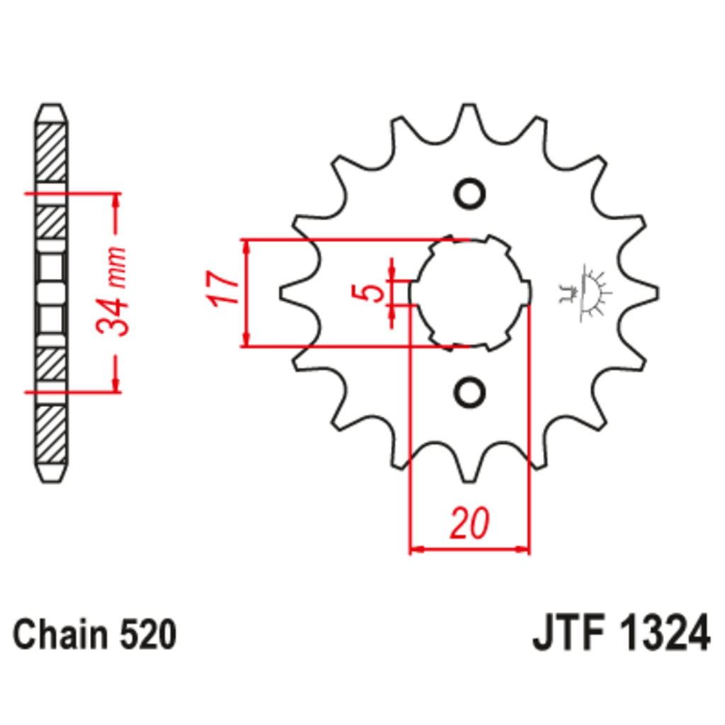 Звезда ведущая , JT 1324.13