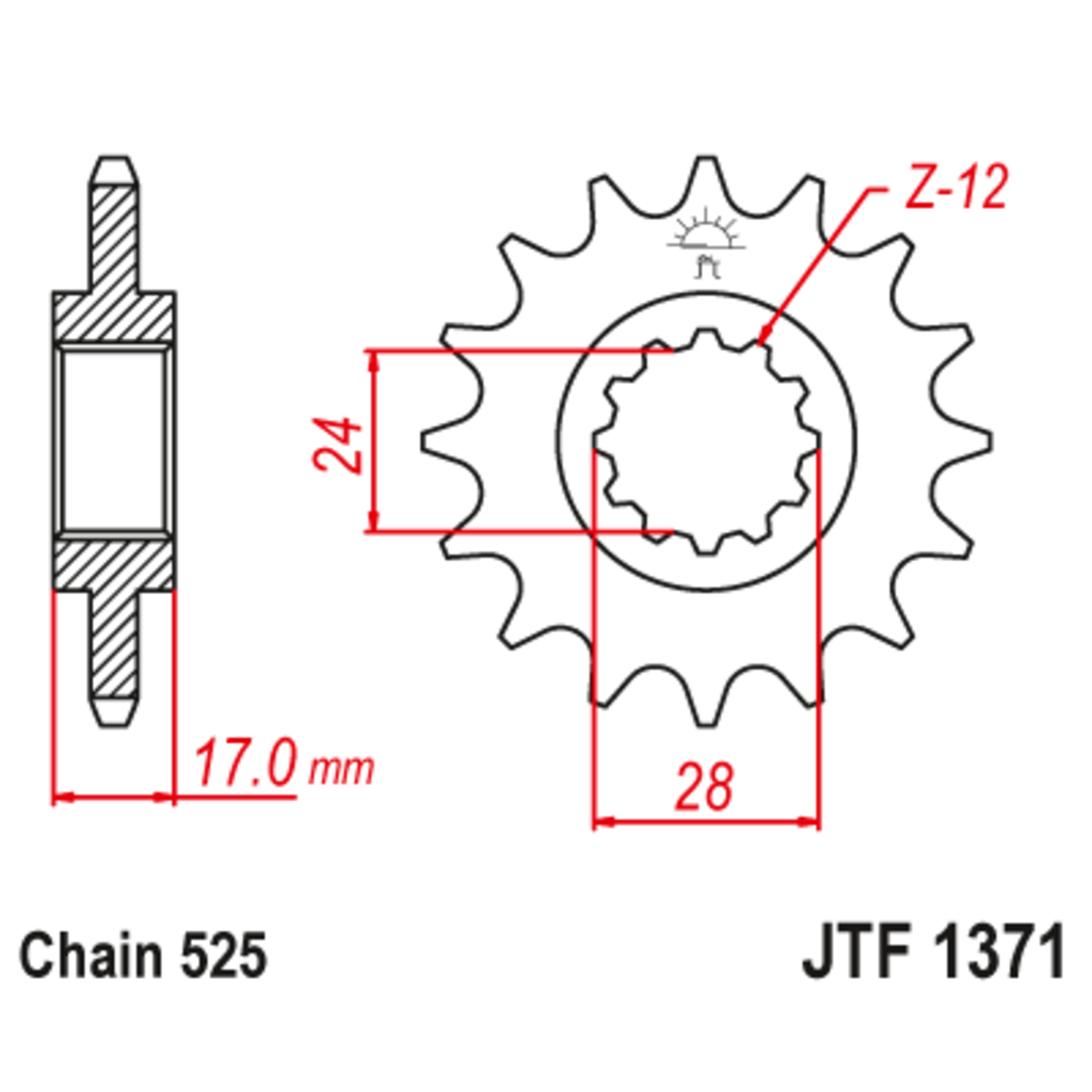 JT Звезда ведущая , JT 1371.14 JT Звезда ведущая , JT 1371.14