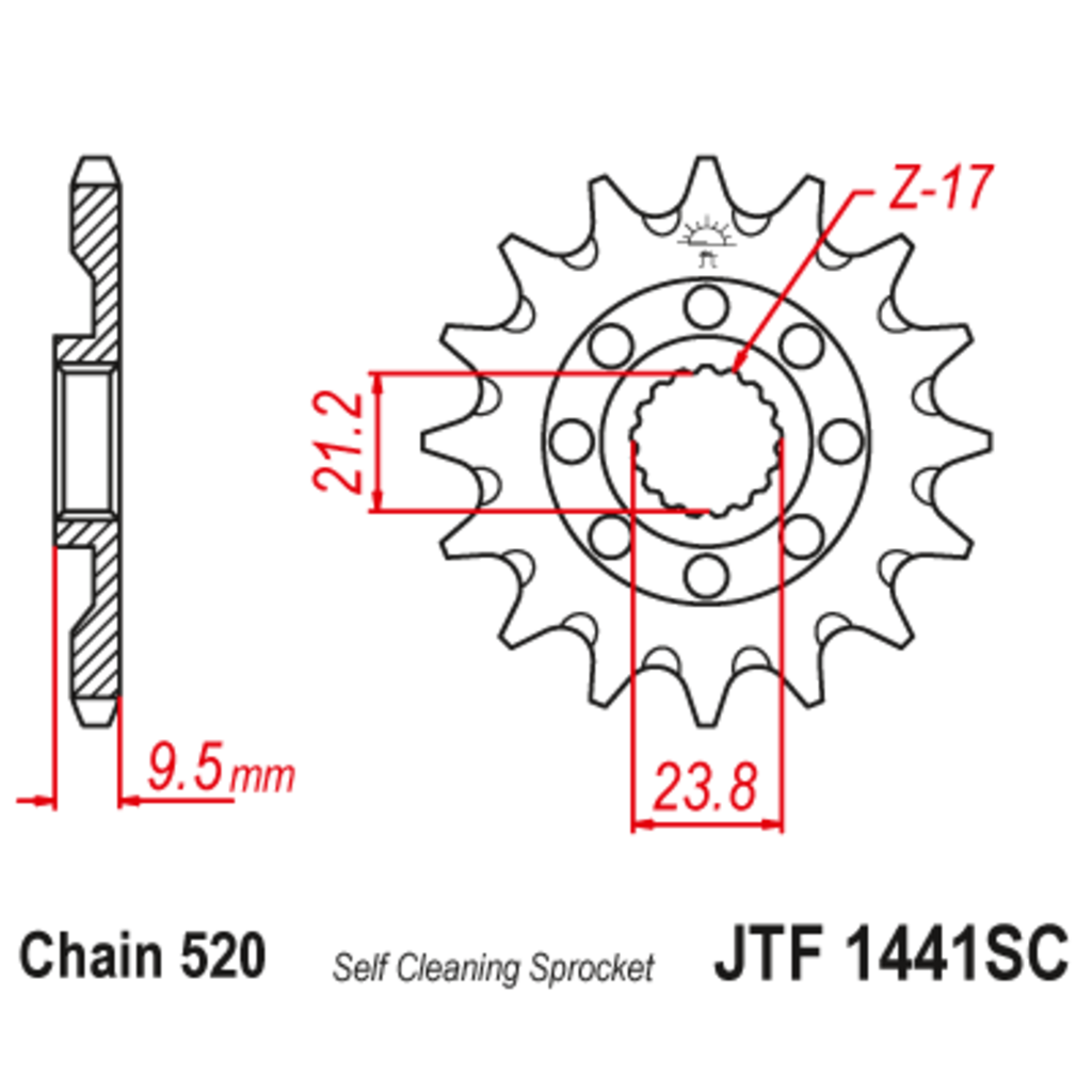 Звезда ведущая , JT 1441.14SC