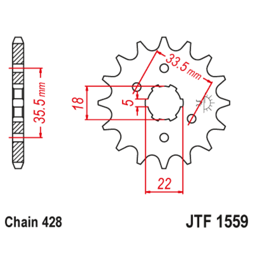 JT Звезда ведущая , JT 1559.14 JT Звезда ведущая , JT 1559.14