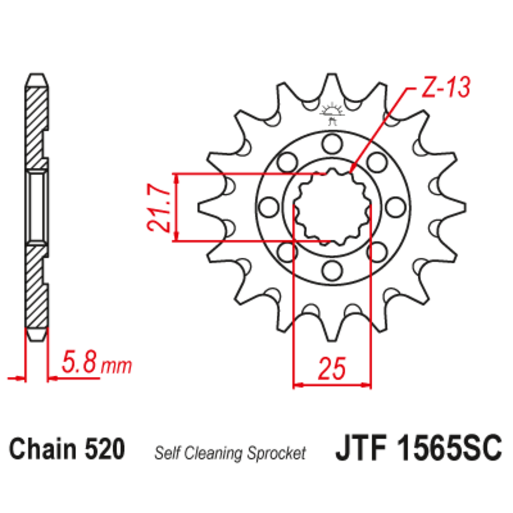 JT Звезда ведущая , JT 1565.13SC JT Звезда ведущая , JT 1565.13SC