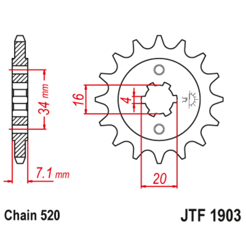 Звезда ведущая , JT 1903.14