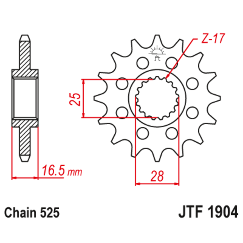 JT Звезда ведущая , JT 1904.17 JT Звезда ведущая , JT 1904.17