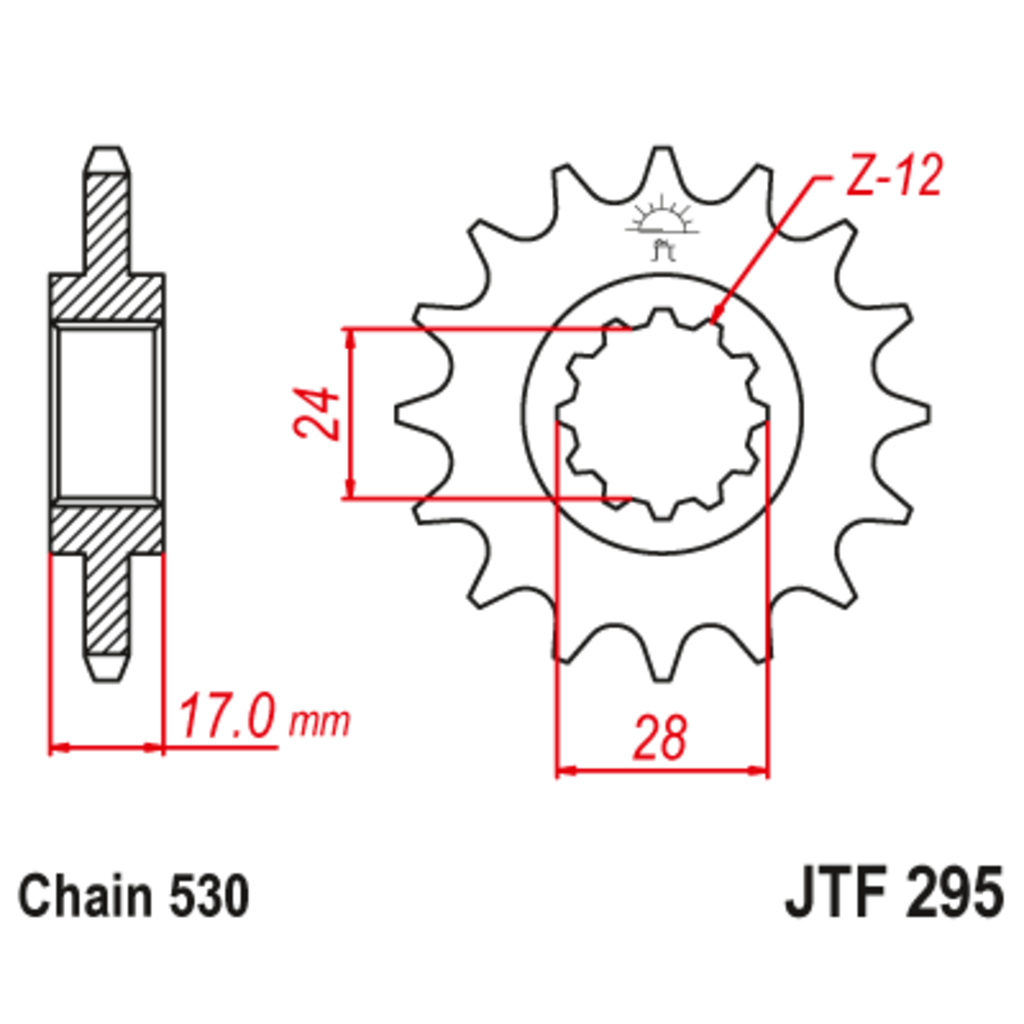 JT Звезда ведущая , JT 295.14 JT Звезда ведущая , JT 295.14