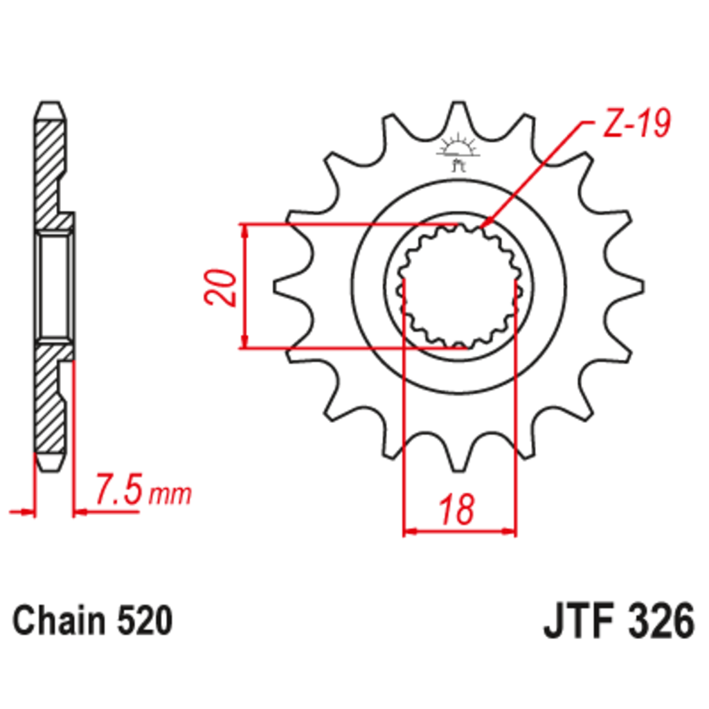 Звезда ведущая , JT 326.12