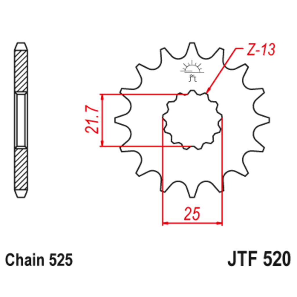 JT Звезда ведущая , JT 520.15 JT Звезда ведущая , JT 520.15