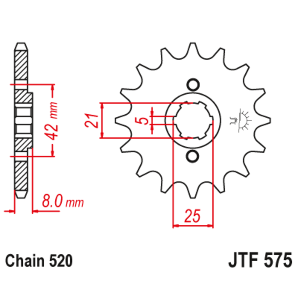 JT Звезда ведущая , JT 575.15