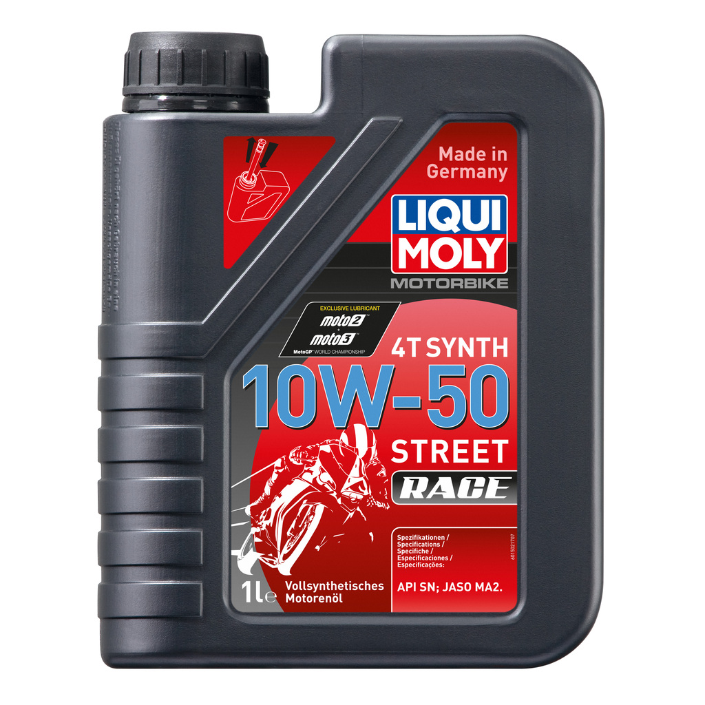 LIQUIMOLY Масло моторное LIQUIMOLY RACING 10W-50 4Т, 1 л. (3982/1502) LIQUIMOLY Масло моторное LIQUIMOLY RACING 10W-50 4Т, 1 л. (3982/1502)