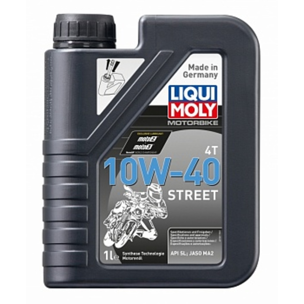Масло моторное LIQUIMOLY MOTORRAD 10W-40 4Т, 1 л. (7609/1521)
