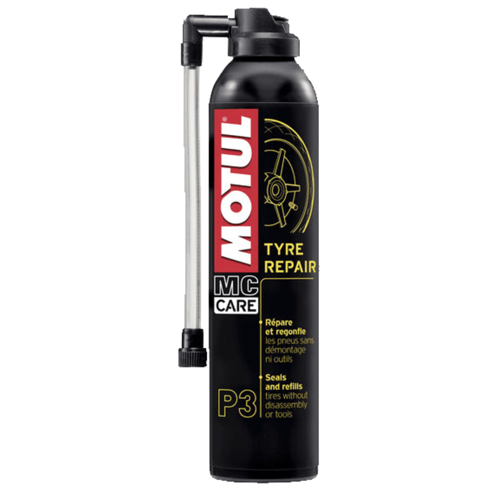 MOTUL Аварийный герметик колес MOTUL P3 Tyre Repair 300мл MOTUL Аварийный герметик колес MOTUL P3 Tyre Repair 300мл